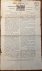 Newspaper Dordrecht 1831 | ...