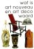 Stuurman, Reindold &, Rob Zeegers (red).: - Wat is art nouveau en art deco waard. (deel 1)