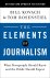 The Elements of Journalism,...