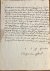 Van Ysselsteyn, Margriet - Manuscript letter Margriet van Ysselsteyn slot Genemuiden 1540 | Letter of Margriet van from the castle Genemuiden Overijssel, dated around 1540 by the Dutch state archive, 1 p.
