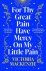 Victoria MacKenzie - For Thy Great Pain Have Mercy On My Little Pain - Winner of the Scottish National First Book Awards 2023