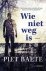 Piet Baete - Wie niet weg is