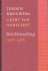 Brouwers & Geert van Oorschot, Jeroen - Briefwisseling 1968-1986.