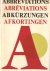 Redactie - Abbreviations, Abréviations, Abkürzungen, Afkortingen