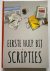 Eerste hulp bij scripties