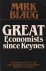Great economists since Keyn...