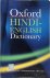 The Oxford Hindi-English di...