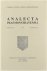 Analecta Praemonstratensia ...