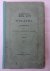 Oosterzee, H.M.C. van. - Nehalennia jaarboekje voor Zeeuwsche geschiedenis en letteren voor het jaar 1850. Tweede deel.