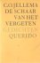 Jellema, C.O. - De schaar van het vergeten