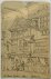 Spiers, Richard Phené (London 1838-1916) - Antique Pencil Drawing 1884 - Old Londen - Signed and Dated - R.P. Spiers, 1 p.