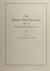 Dolby, J.L.  H.L. Resnikoff (Compiled by). - The English Word Speculum. I: The random word list; II: The forward word list; III: The reverse word list; IV: The double-standard word list; V: The reverse part-of-speech word list