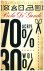 70% acryl 30% wol