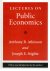 Lectures on Public Economics.