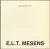 Catalogue; - E.L.T. Mesens