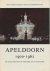 Apeldoorn 1900-1962 oranje ...