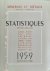 MINERAIS et MéTAUX S.A. - Statistiques 1935/1938 - 1952 à 1959 - Cuivre, plomb, zinc, étain, antimoine, cadmium, cobalt, nickel, aluminium, magnésium, mercure, argent, or