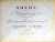 Sonate pour le piano forte....