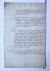  - [Manuscript 17th century] Ordonnantie / ordinance, d.d. 3-6-1501 for the city of Amsterdam 'omme de betalinge der lopende jaerlijxe renten'. Manuscript, folio, 8 pp. (17th century copy).