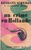 Un crime en Hollande