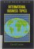 International business topics