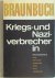 Braunbuch: Kriegs - Und Naz...