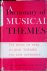 A Dictionary of Musical Themes
