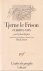 Japicx, Gysbert  Henk Zwiers - Tjerne le Frison: Et autres vers. Traduit du moyen frison et présenté par Henk Zwiers