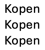 Logo kopen kopen kopen